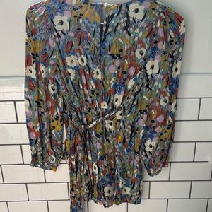 Motherhood Maternity Floral Blouse - Multicolor